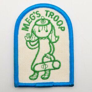 Girl Scout Badge Vintage Patch Brownie 90s Retro Troop Camp Cookies USA Megs